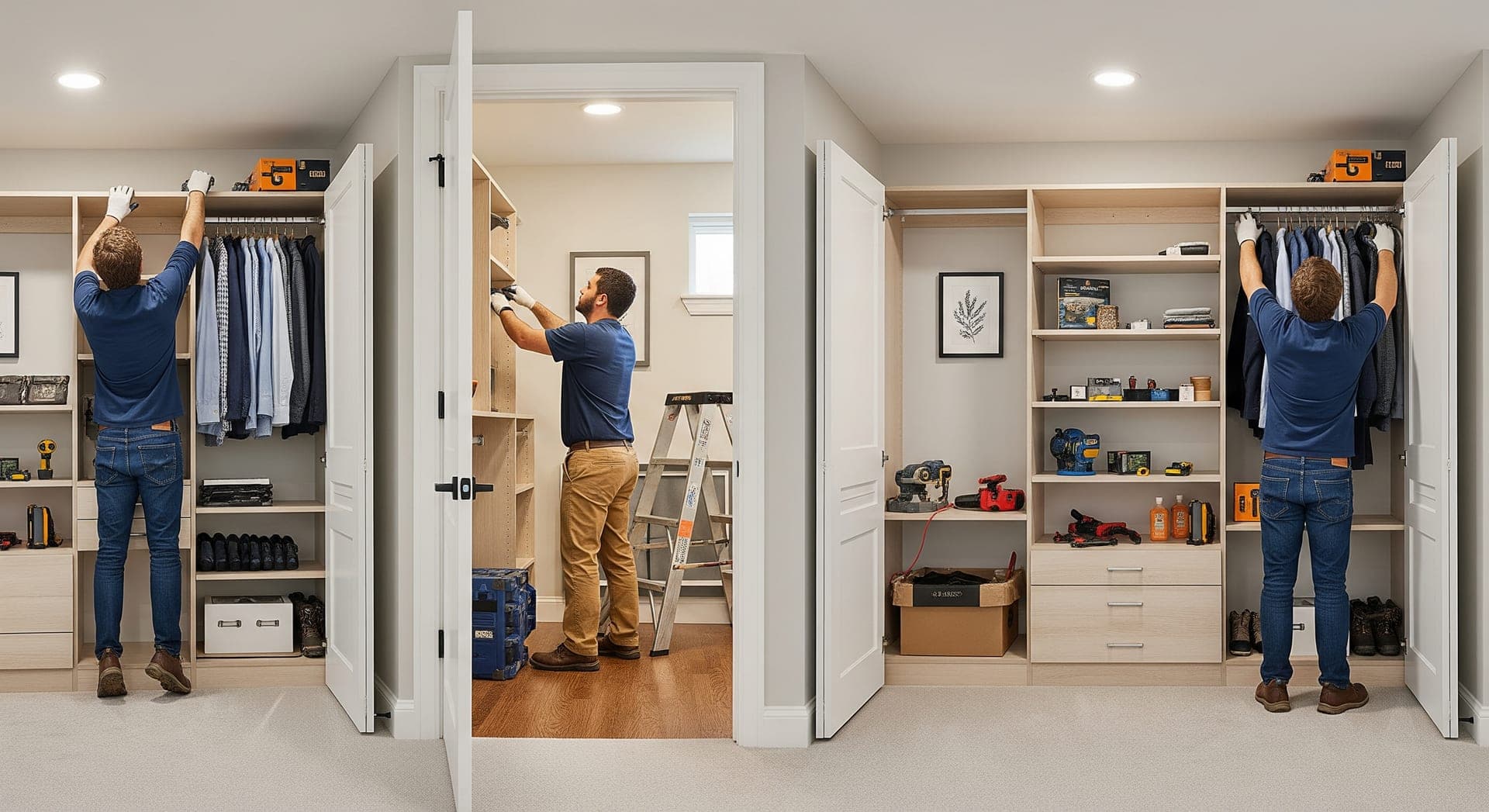 Why Pick Homes.Contractors for Closet and Shelving System Installation?