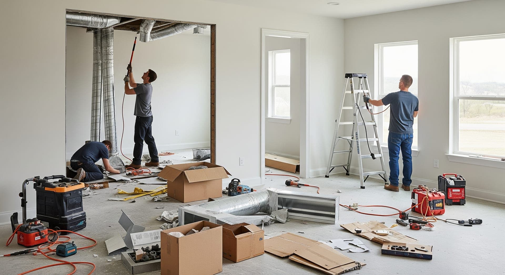 Why Pick Homes.Contractors for Duct and Vent Installation or Removal?