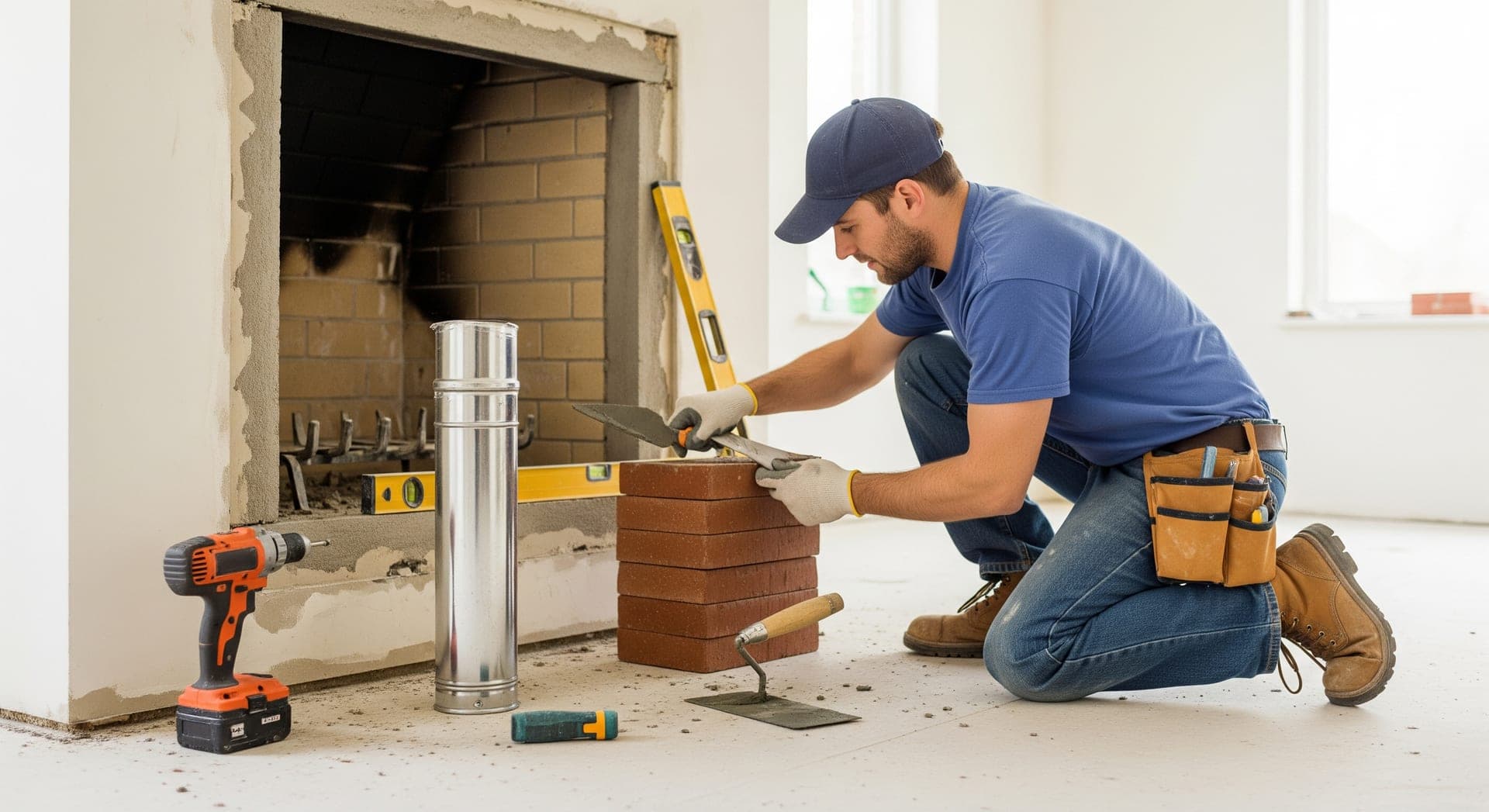 Why Pick Homes.Contractors for Fireplace and Chimney Installation?