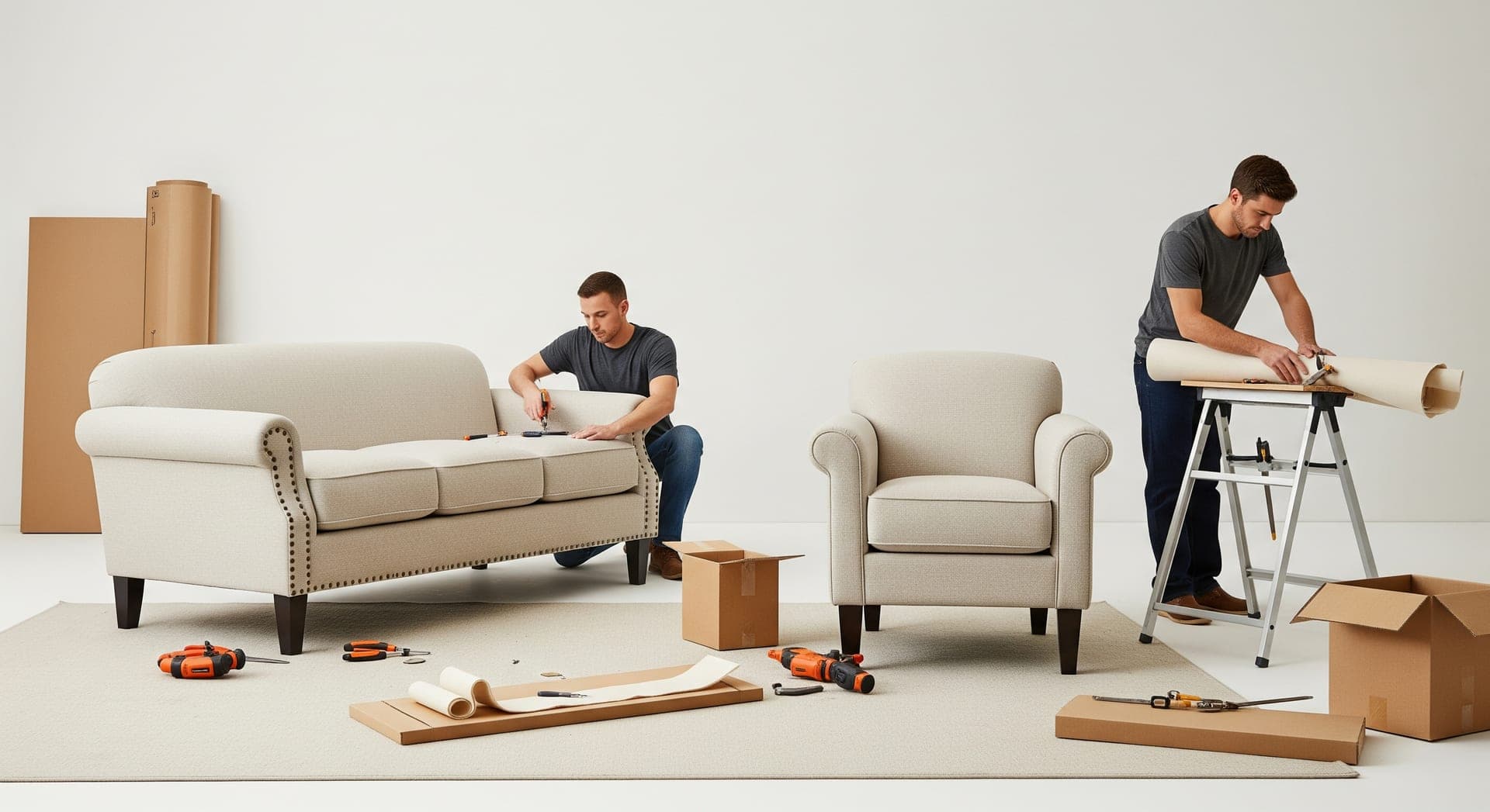 Why Pick Homes.Contractors for Furniture Upholstery?