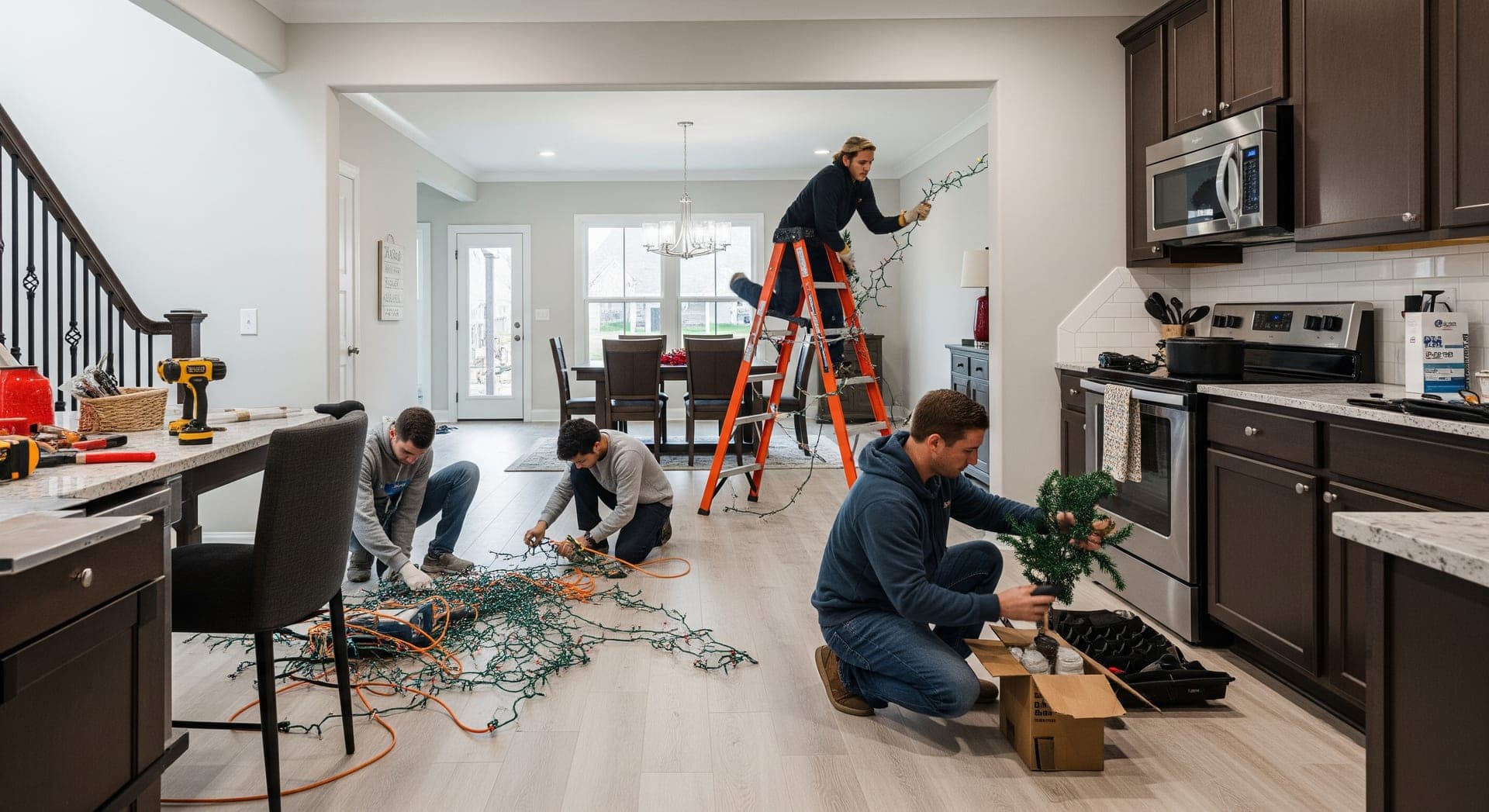 Why Pick Homes.Contractors for Holiday Lighting Installation and Removal?