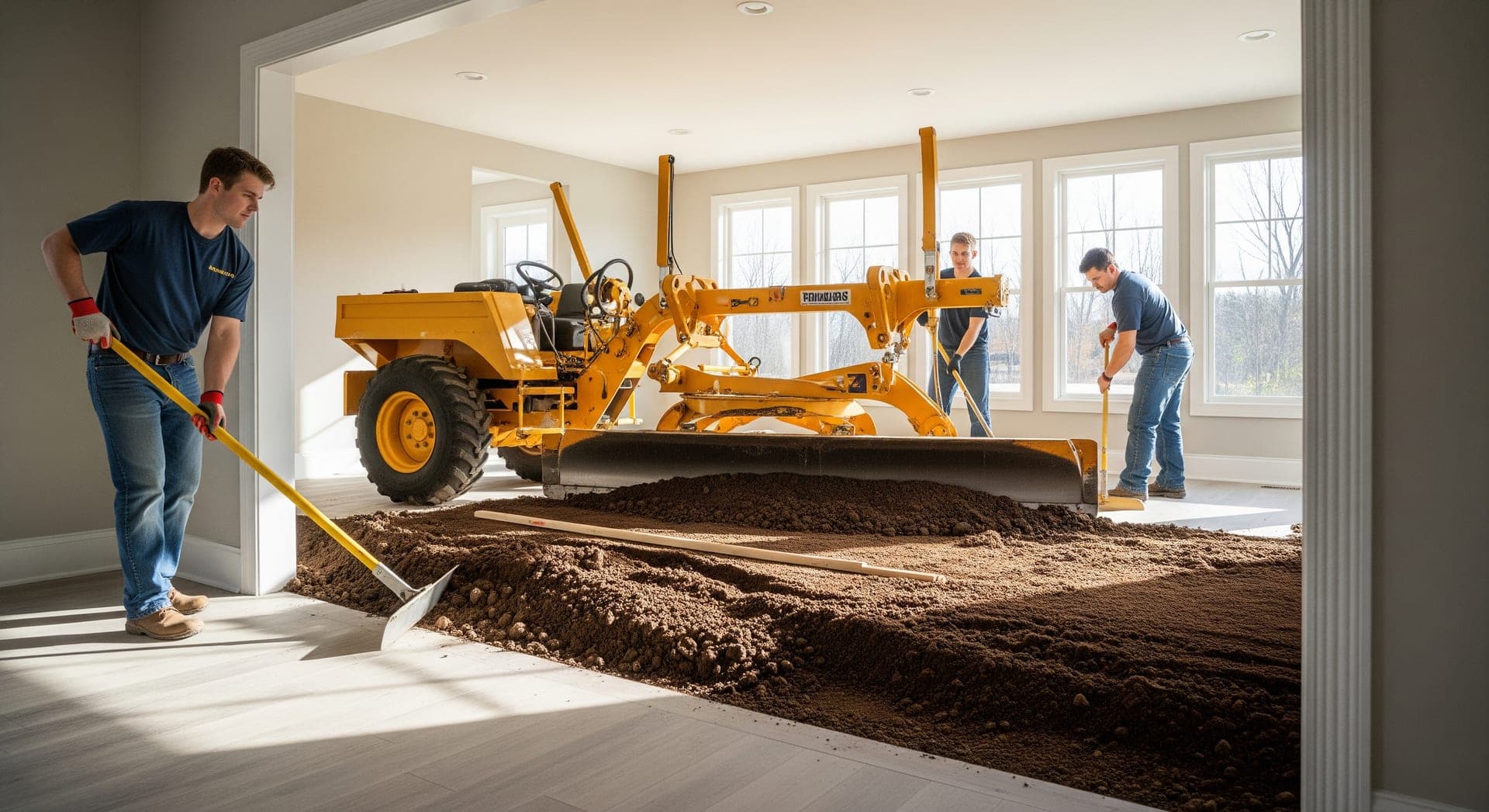 Why Pick Homes.Contractors for Land Leveling and Grading?