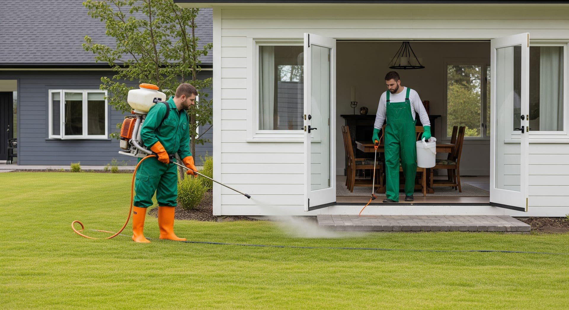 Why Pick Homes.Contractors for Outdoor Pesticide Application?