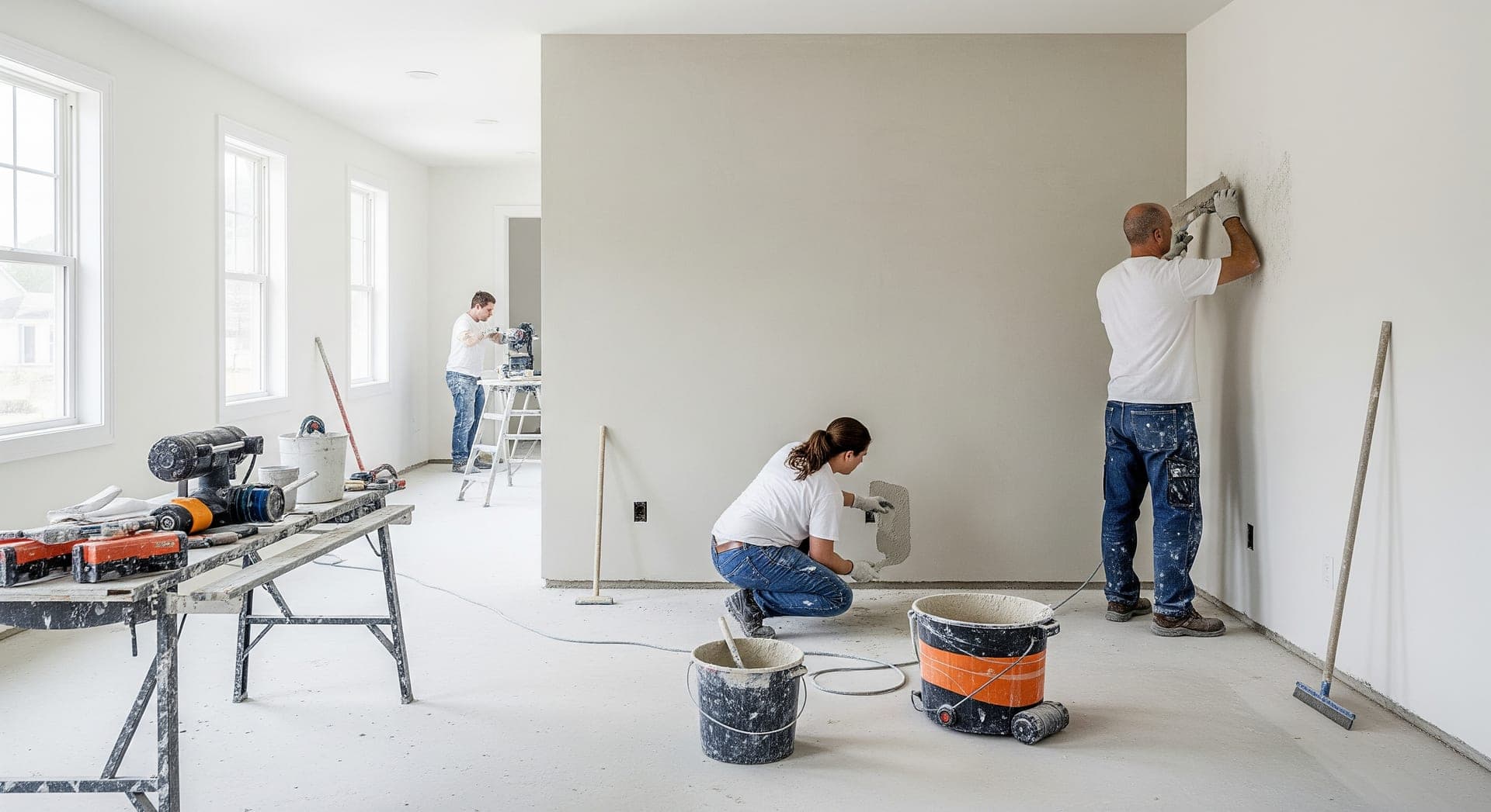 Why Pick Homes.Contractors for Plastering?
