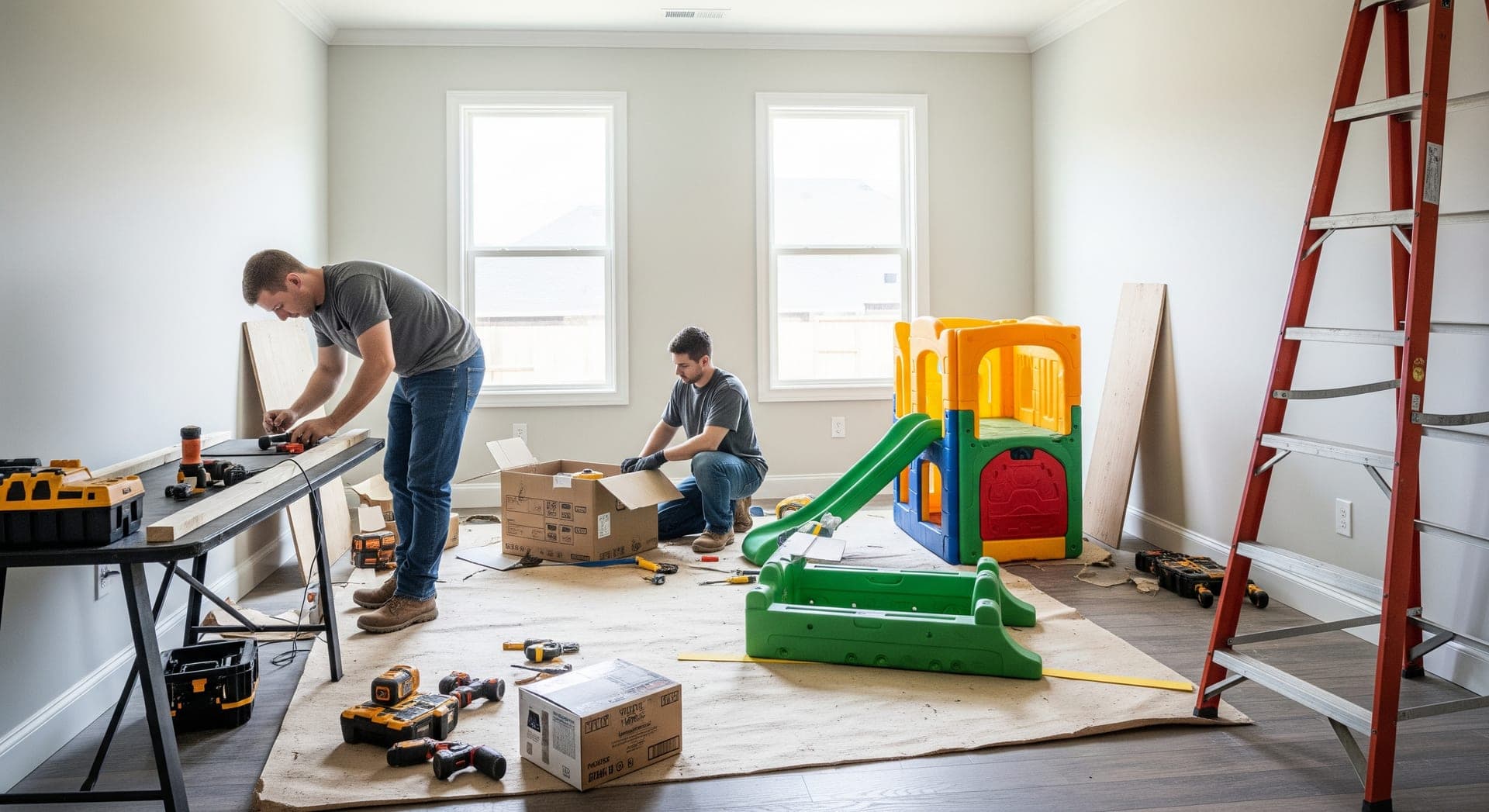 Why Pick Homes.Contractors for Play Equipment Construction and Assembly?