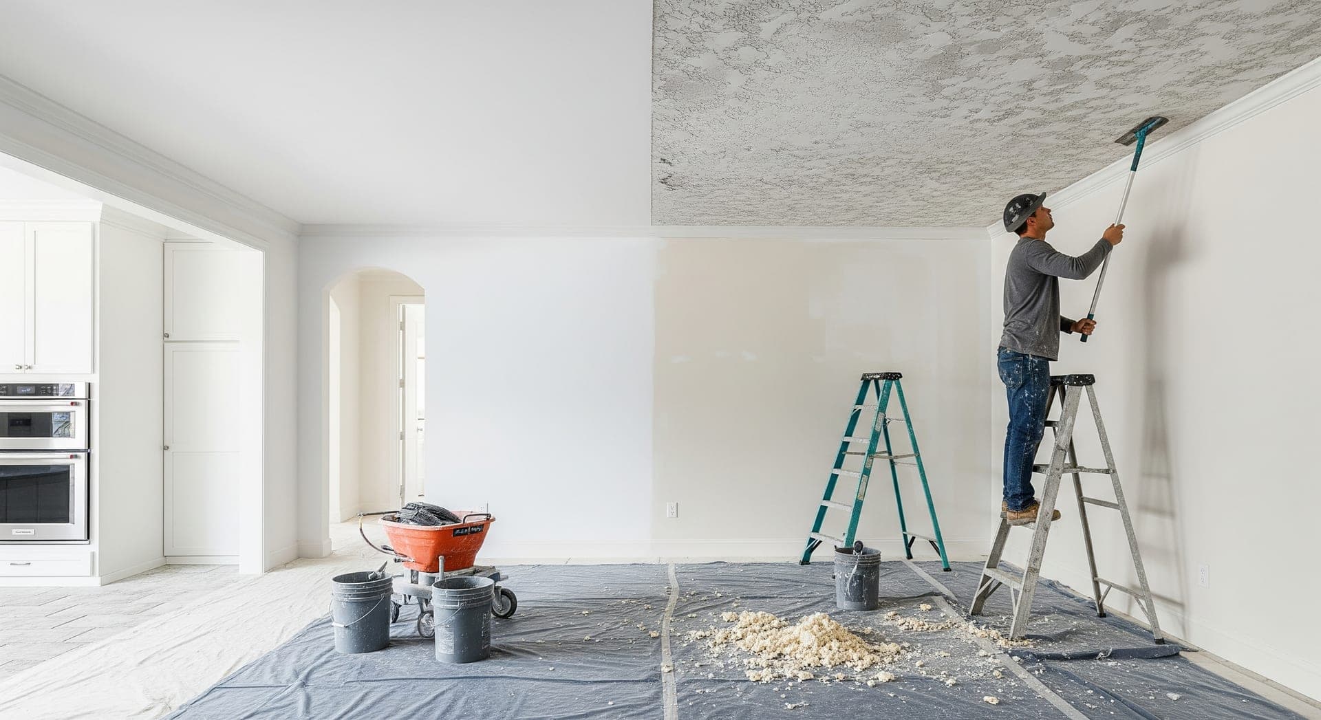 Why Pick Homes.Contractors for Popcorn Texture Removal?