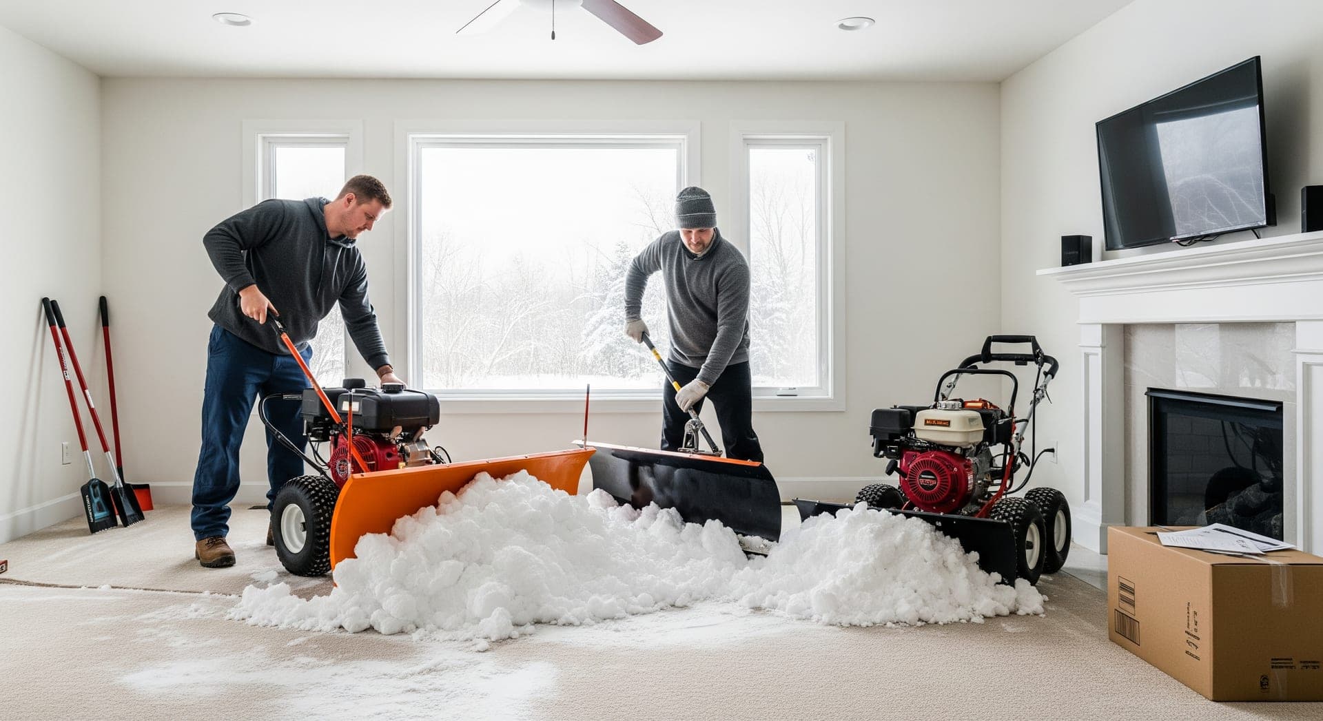Why Pick Homes.Contractors for Snow Plowing?