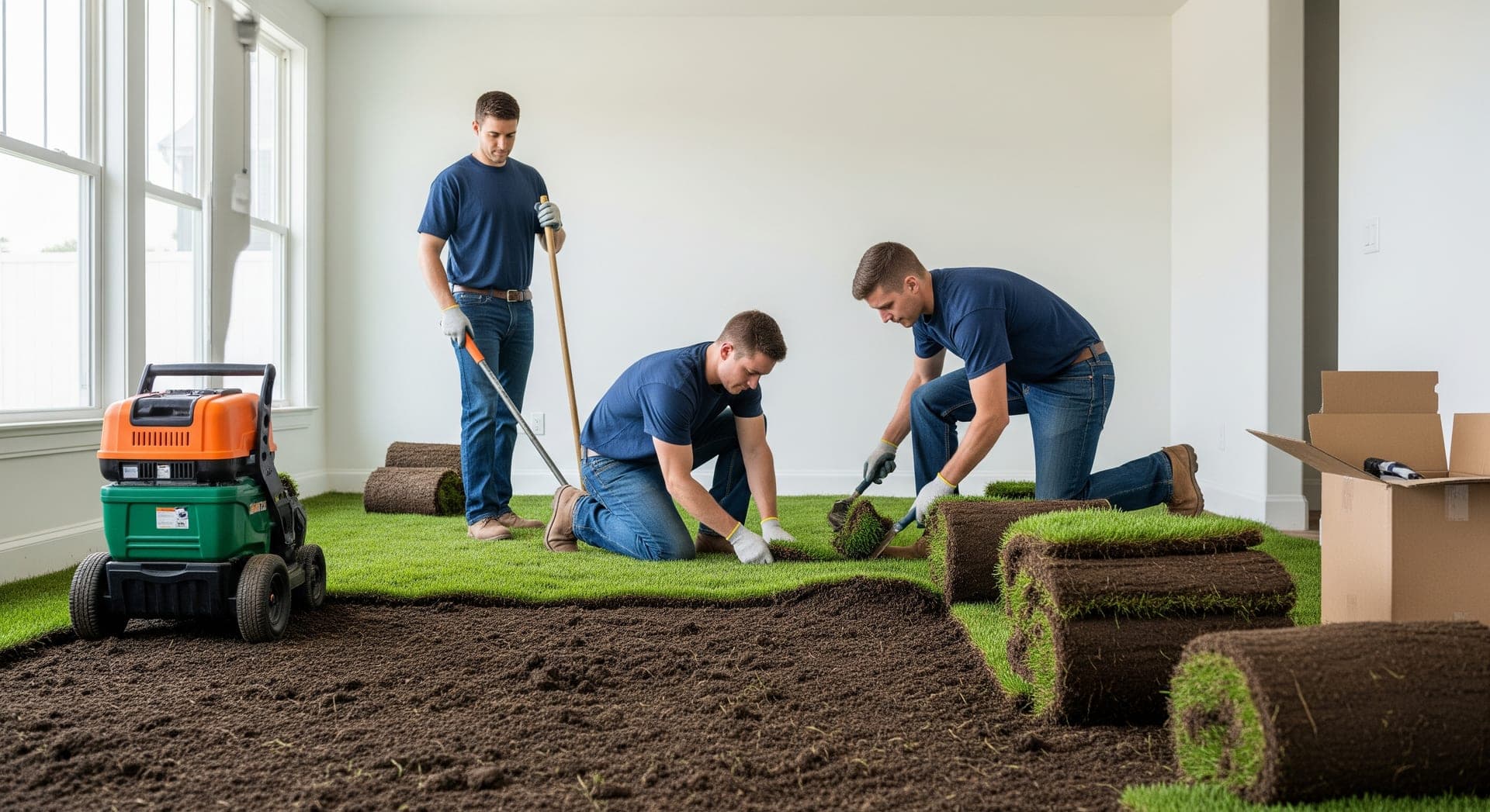 Why Pick Homes.Contractors for Sod Installation?