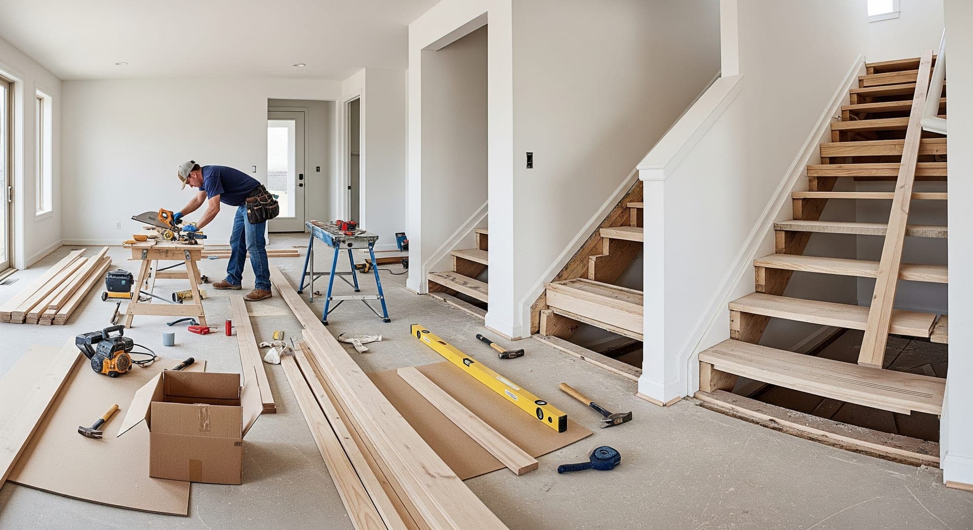 Why Pick Homes.Contractors for Stair Installation, Remodel, or Repair?