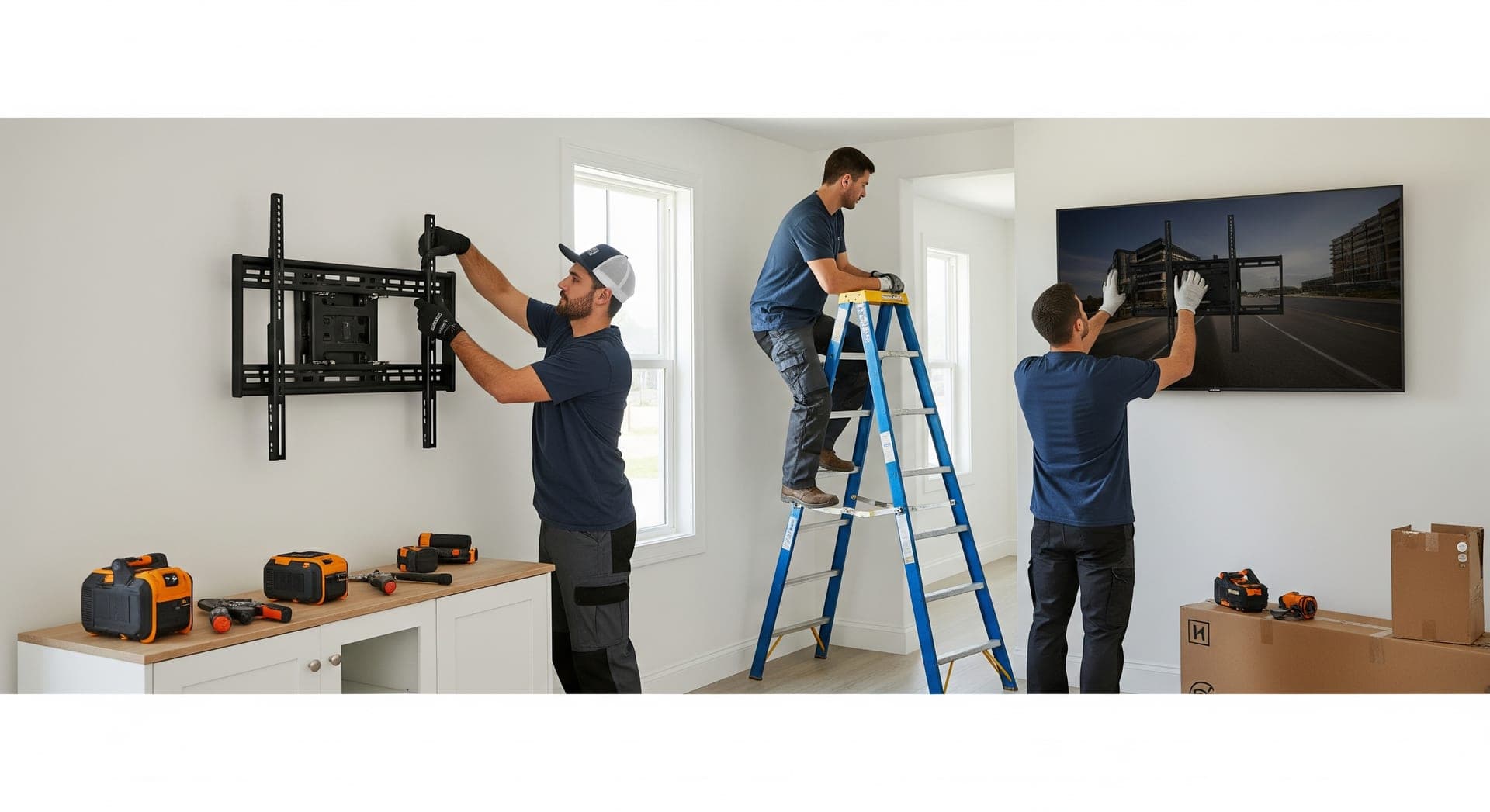 Why Pick Homes.Contractors for TV Mounting?