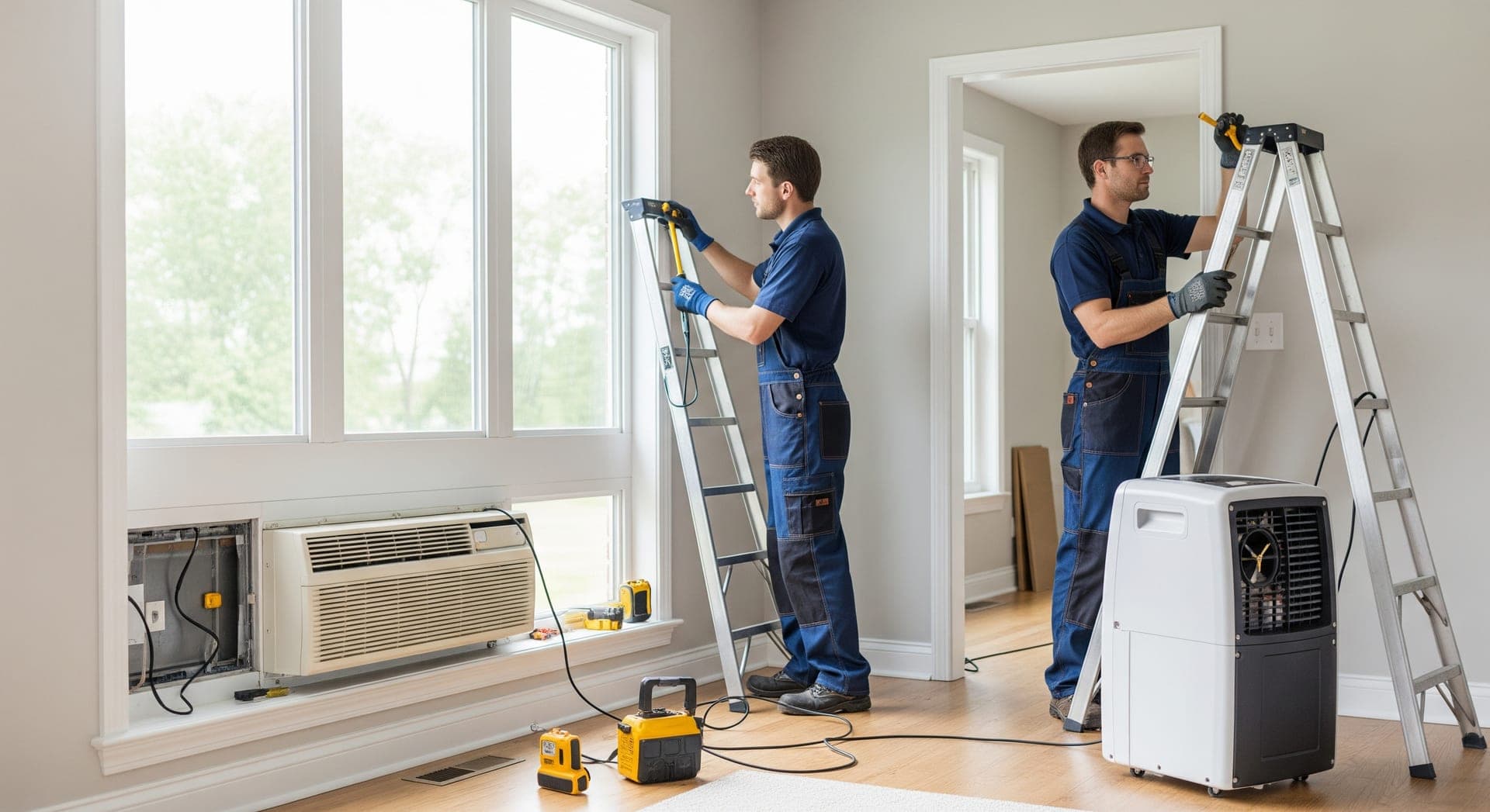 Why Pick Homes.Contractors for Window, Wall, or Portable AC Repair or Maintenance?